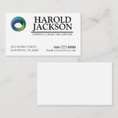 ロゴとテキストがカスタマイズできる名刺 名刺 (正面/裏面)