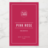 ロゴとライ縁どンの追加カスタム製品カラーラベル ワインラベル (シングルラベル)