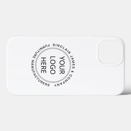 ロゴと会社の追加 Case-Mate iPhoneケース (裏面 (横))