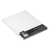 ロゴと写真の追加 – ビジネス連絡情報 ノートパッド (アングル)