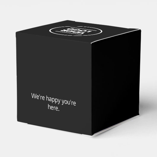 ロゴと名前の追加 フェイバーボックス (裏面サイド)