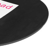 ロゴと文字カスタムビジネスシモダンックの追加 カッティングボード (角)