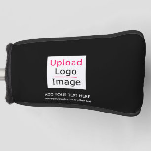 ロゴと文字カスタムビジネスシモダンックの追加 ゴルフヘッドカバー