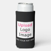 ロゴと文字カスタムビジネスシモダンックの追加 スリム缶クーラー (Seltzer裏面)