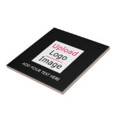 ロゴと文字カスタムビジネスシモダンックの追加 タイル (側面)