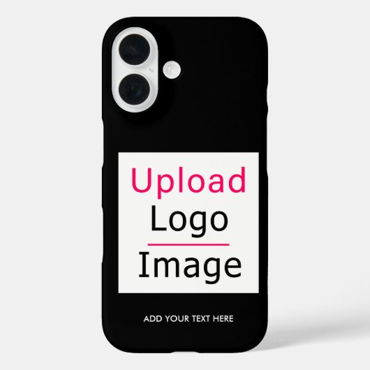 ロゴと文字カスタムビジネスシモダンックの追加 Case-Mate iPhoneケース (裏面)