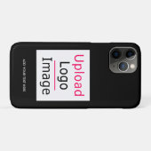 ロゴと文字カスタムビジネスシモダンックの追加 Case-Mate iPhoneケース (裏面(横))