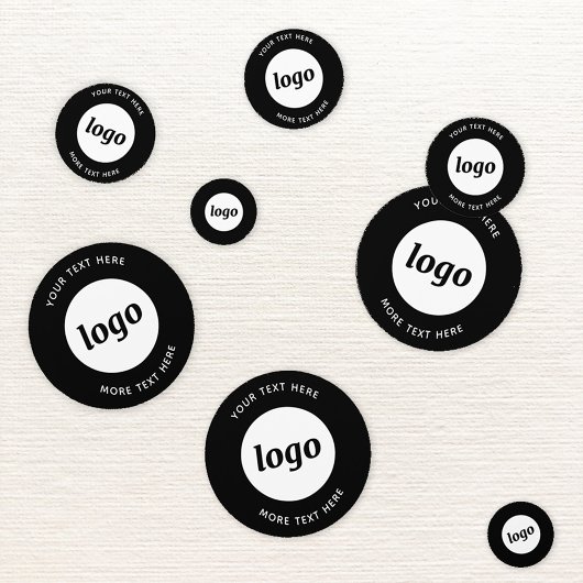 ロゴと文字プロモーション コンフェッティ