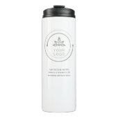 ロゴと文字会社の追加 タンブラー (正面)