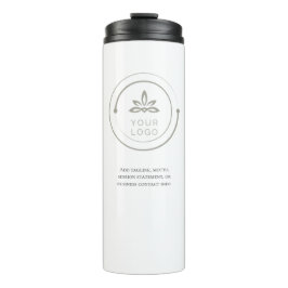 ロゴと文字会社の追加 タンブラー