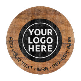 ロゴと文字 | カスタム業務用ガラス板 カッティングボード