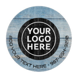 ロゴと文字 | カスタム業務用ガラス板 カッティングボード