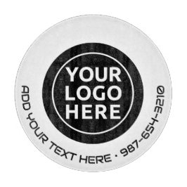 ロゴと文字 | カスタム業務用ガラス板 カッティングボード