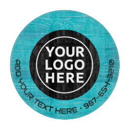 ロゴと文字 | カスタム業務用ガラス板 カッティングボード