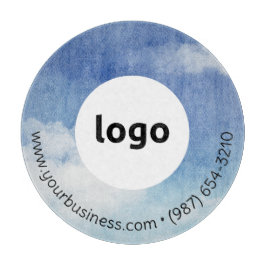 ロゴと文字 | カスタム業務用ガラス板 カッティングボード