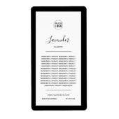 ロゴと編集可能なカラー縁ど製品の追加 ラベル (正面)