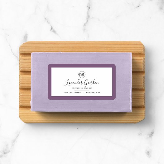 ロゴと編集可能なカラー縁ど製品ラベルの追加 ラベル