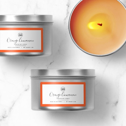 ロゴと編集可能なカラー縁ど製品ラベルの追加 ラベル