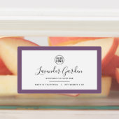 ロゴと編集可能なカラー製品の追加 ラベル (貼付)