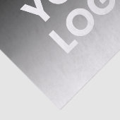 ロゴと編集可能なモダンカラーグラデーション 薄葉紙 (詳細)