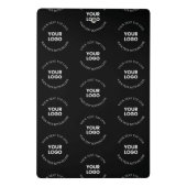 ロゴと編集可能な文字パターンを置き換える簡単 ミニクリップボード (裏面)