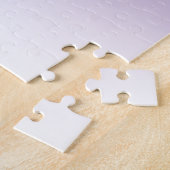 ロゴと編集可能な背景色グラデーション ジグソーパズル (側面)