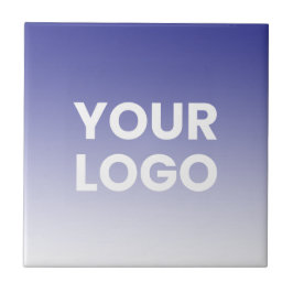 ロゴと編集可能な背景色グラデーション タイル