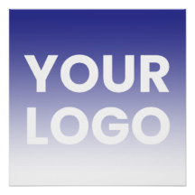 ロゴと編集可能な背景色グラデーション