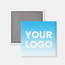 ロゴと編集可能な背景色グラデーション マグネット