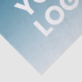 ロゴと編集可能な背景色グラデーション 薄葉紙 (詳細)