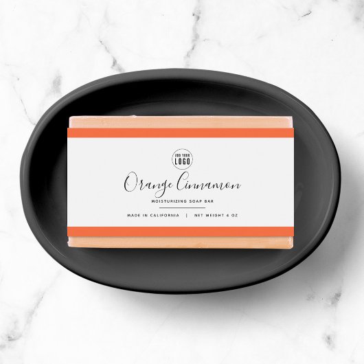 ロゴと編集可能な色の製品ラベルを追加する ペットボトルラベル