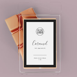 ロゴと編集可能な色の製品ラベルを追加する ワインラベル