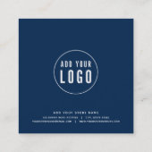 ロゴと編集可能な色割引カードの追加 割引カード (裏面)