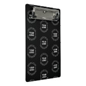 ロゴと編集可能文字 |繰り返しパターン ミニクリップボード (アングル)