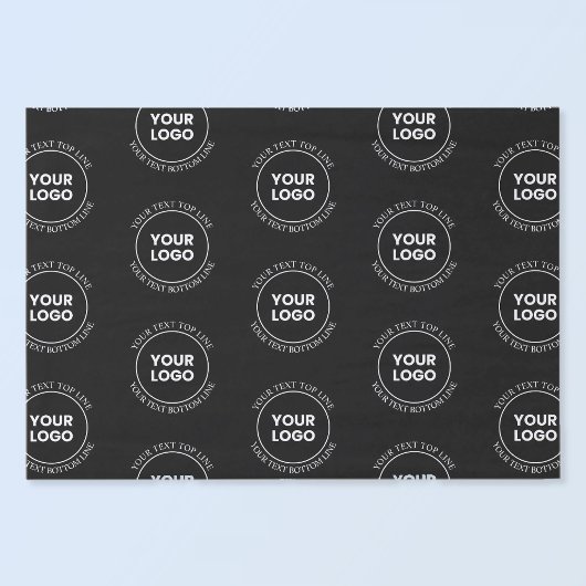 ロゴと編集可能文字 |繰り返しパターン 薄葉紙