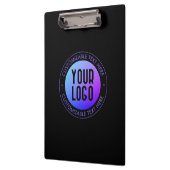 ロゴと青モダンと紫のグラデーシグラデーションョン クリップボード (左)