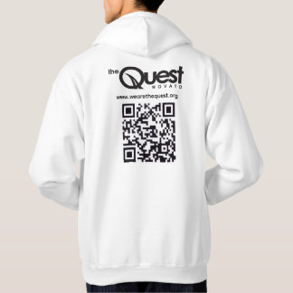 ロゴとQRコード付きクエストパーカー パーカ