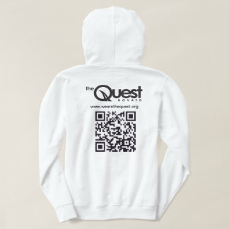 ロゴとQRコード付きクエストパーカー パーカ