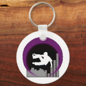 ロゴなしロゴ キーホルダー (正面)