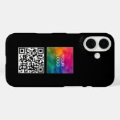 ロゴのアップロードシンプル人気があるScan Me QR Code Case-Mate iPhoneケース (裏面 (横))