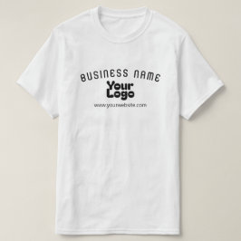 ロゴのアップロードレトロモダン- Tシャツ