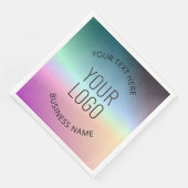 ロゴのアップロード |グラデーシカラフルョンの色の変更 (コーナー)