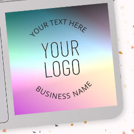 ロゴのアップロード |グラデーシカラフルョンの色の変更 シール