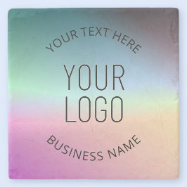ロゴのアップロード |グラデーシカラフルョンの色の変更 ストーンコースター