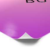 ロゴのアップロード |グラデーシカラフルョンの色の変更 ポスター (コーナー)