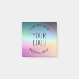 ロゴのアップロード |グラデーシカラフルョンの色の変更 ポストイット