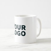 ロゴのアップロード コーヒーマグカップ (正面右)