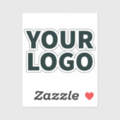 ロゴのアップロード シール (シート)