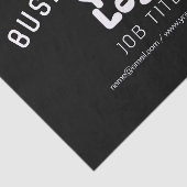 ロゴのアップロード |白黒（編集可能） 薄葉紙 (詳細)