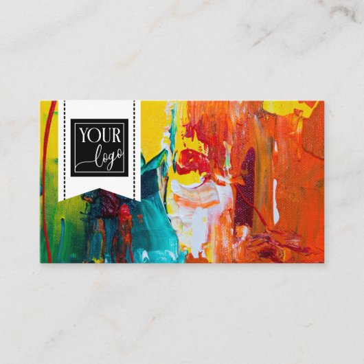 ロゴのアートワークArtist Art Studio 名刺 (正面)